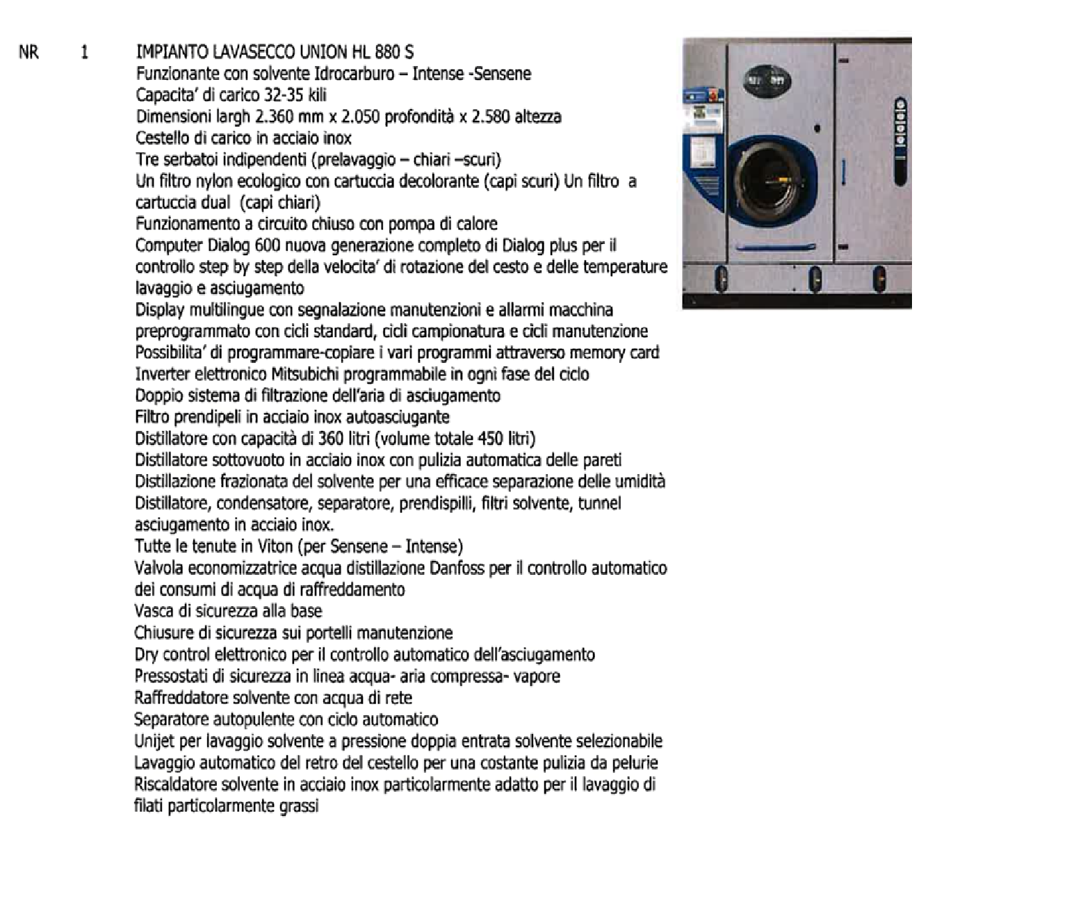 UNION LAVASECCO  a Sensene ancora imballata  in vendita - foto 2