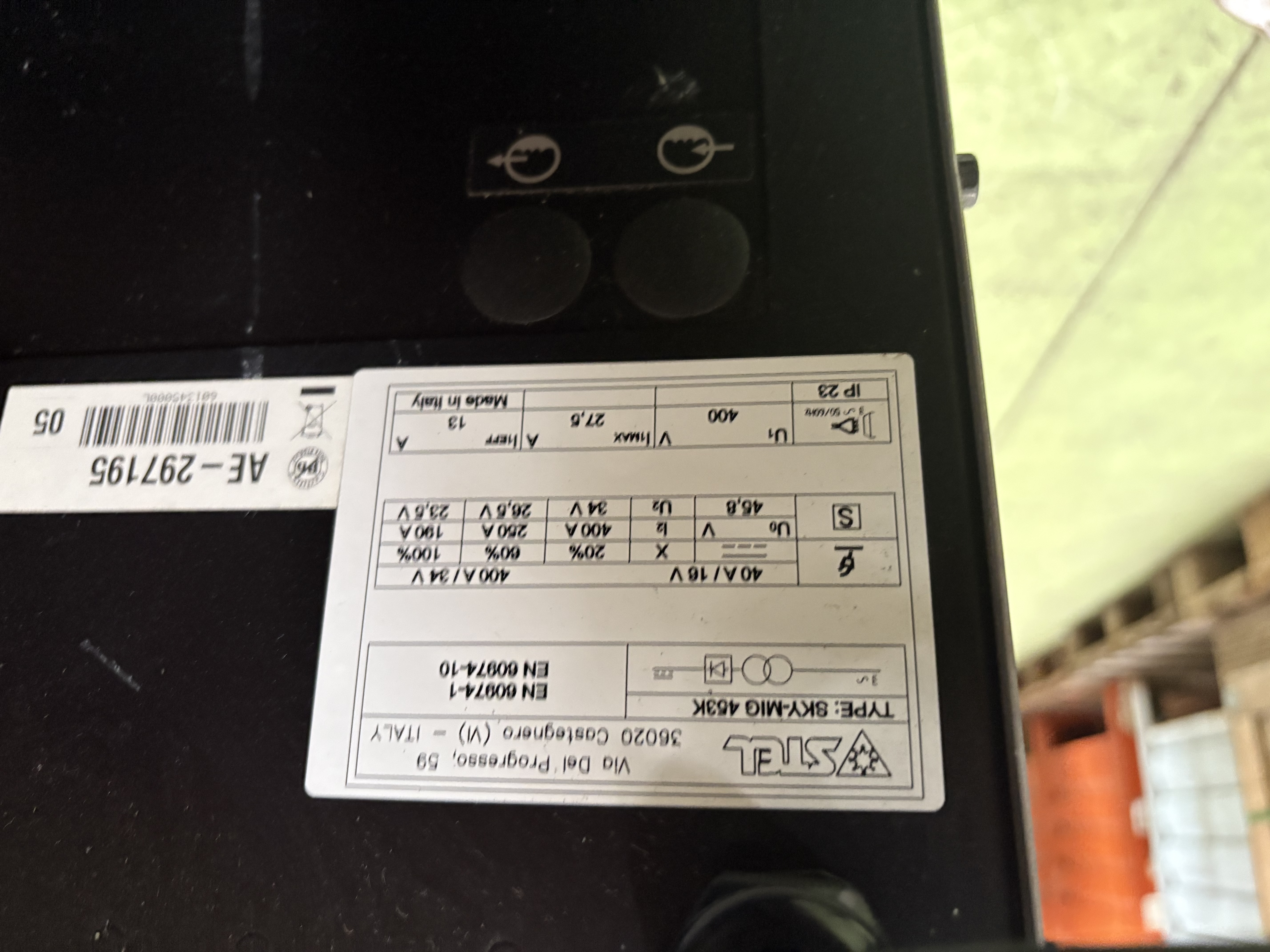 Saldatrice a filo Stel Sky-Mig 453K in vendita - foto 2