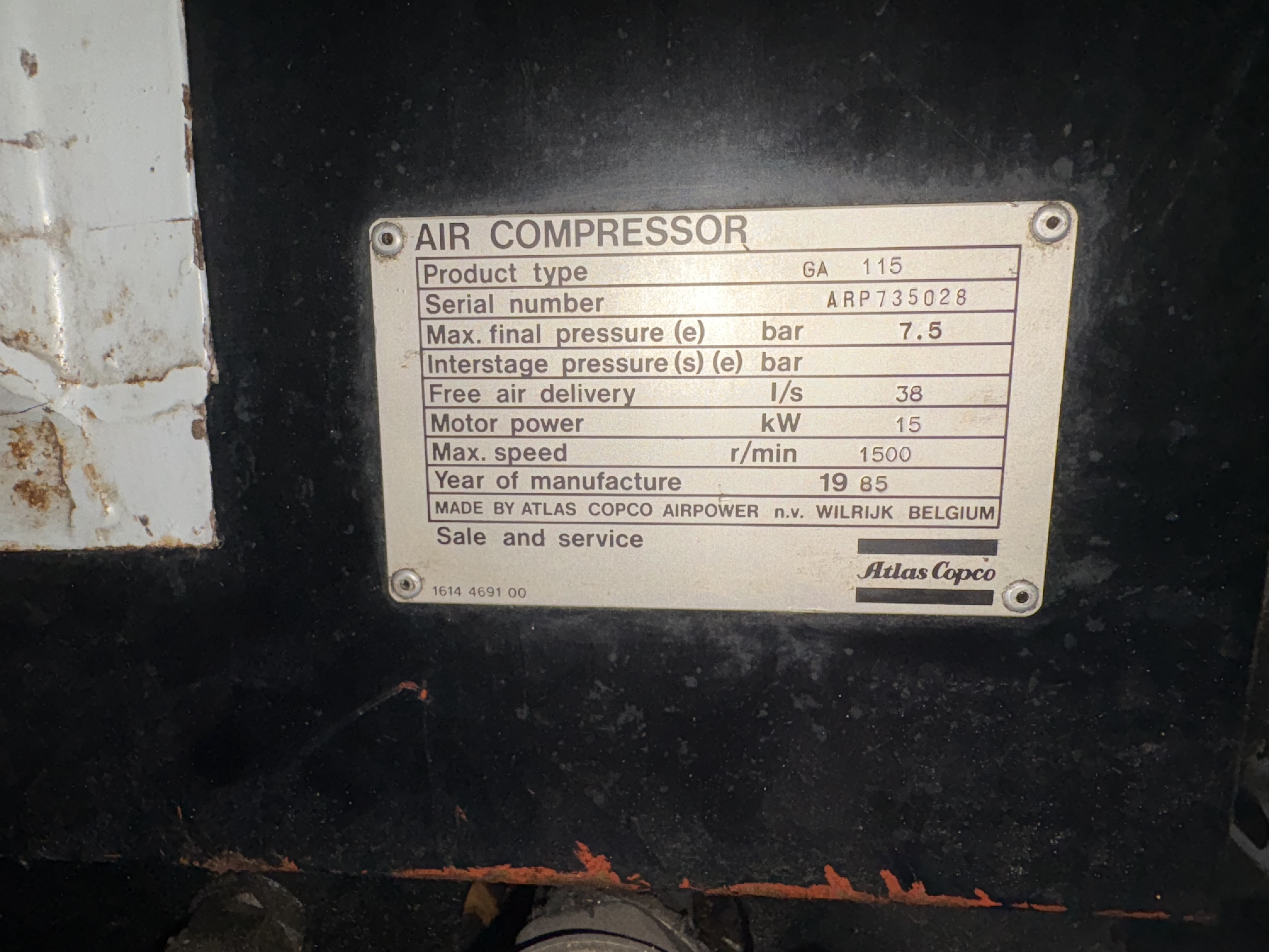 Atlas Copco GA115 in vendita - foto 4