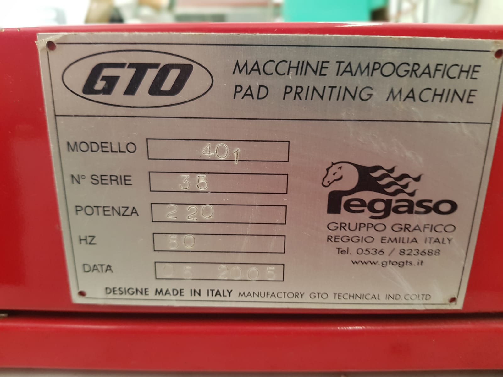 Bromografo con tamponi e inchiostri per tampografica in vendita - foto 3