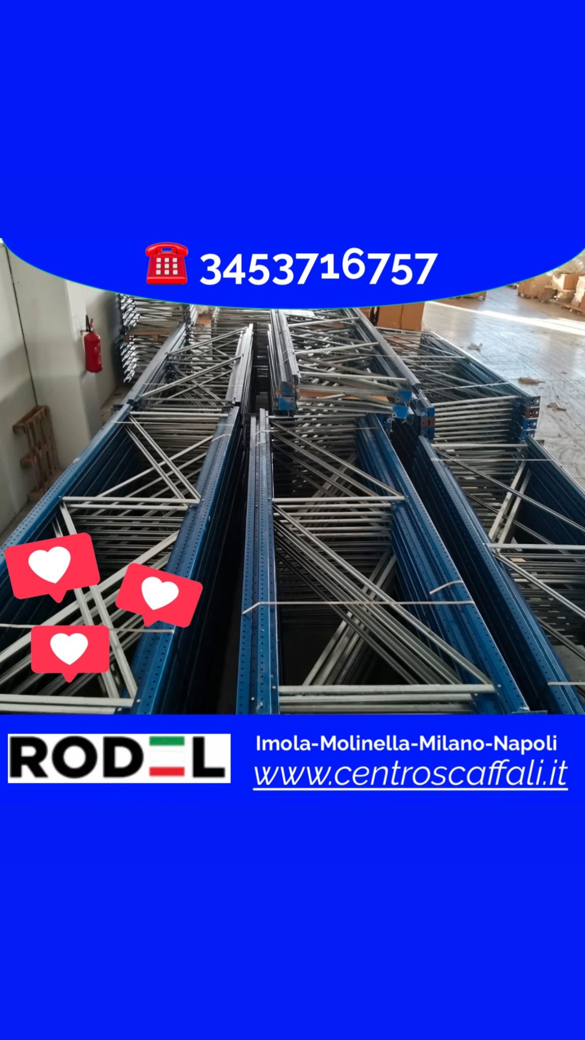Scaffalature in vendita