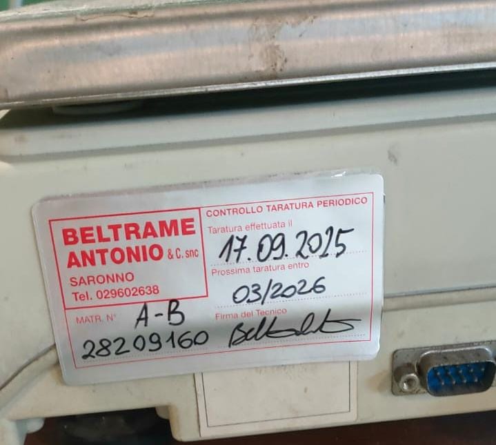 BILANCIA ATHENA CONTAPEZZI NDC - 603K - AL in vendita - foto 4