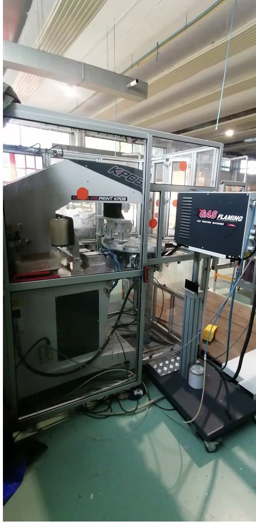 TAMPOGRAFICA COMEC KP08 A 2 COLORI in vendita - foto 3