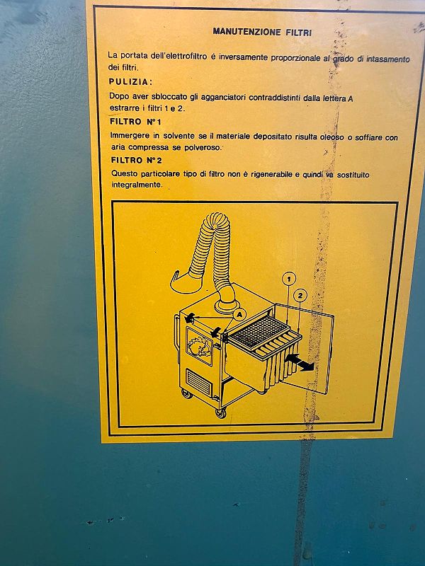 Aspiratore usato per fumi di saldatura  in vendita - foto 4