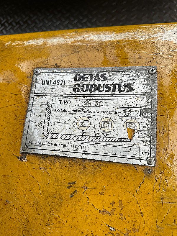 Muletto diesel Detas Robustus modello AH 30 in vendita - foto 2