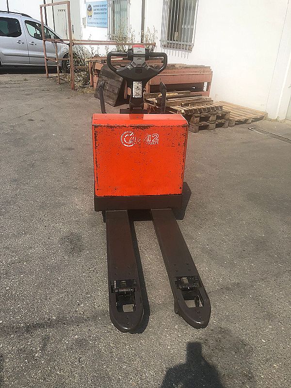 Transpallet elettrico uomo a bordo in vendita - foto 3