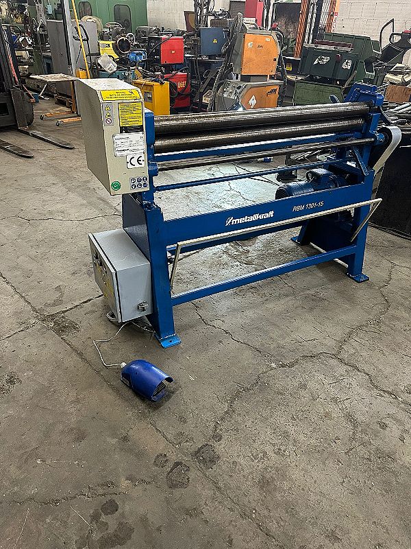 Calandra Metallkraft elettrica RBM 1301-15 in vendita - foto 7