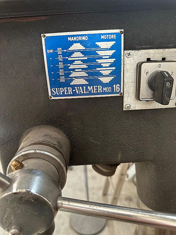 Trapano a colonna Super Valmer 16 in vendita - foto 3