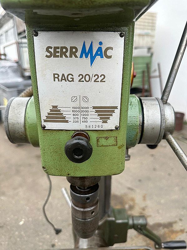 Trapano a colonna Serrmac Rag 20/22  in vendita - foto 4