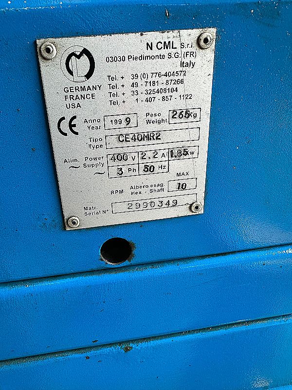 Curva profili Ercolina modello CE40MR2 in vendita - foto 7