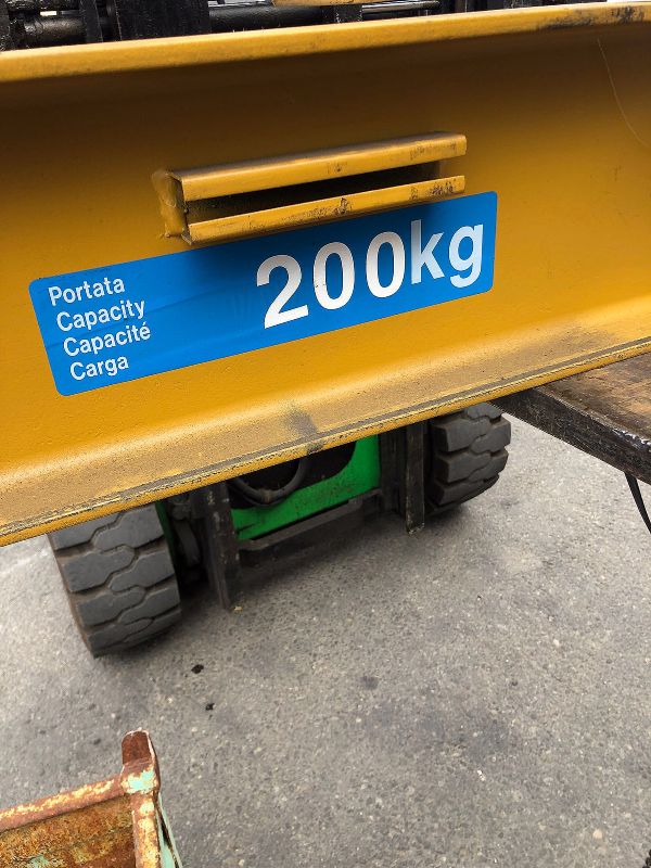 Bandiera Donati con paranco da 200 kg in vendita - foto 3