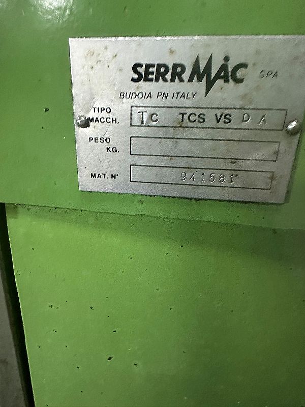 Trapano fresa Serrmac modello TC TCS VS DA  in vendita - foto 2