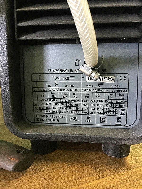 Saldatrice BI-WELDER TIG 2040 DC-HF in vendita - foto 5