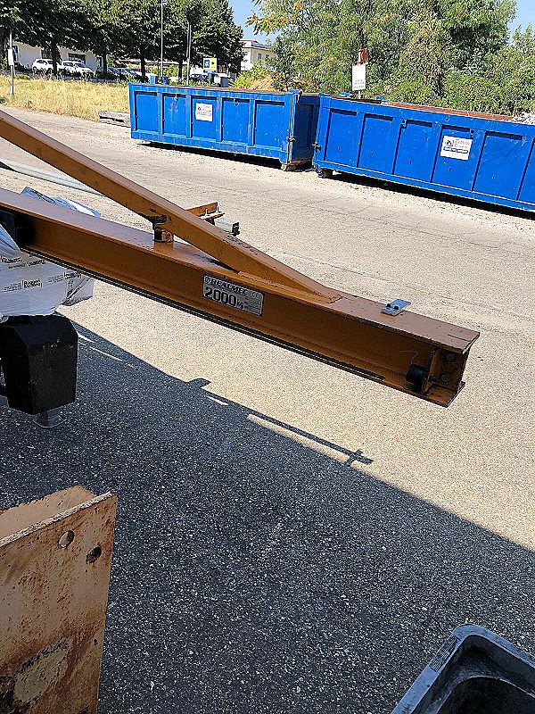 Gru a bandiera 2000 kg in vendita - foto 3