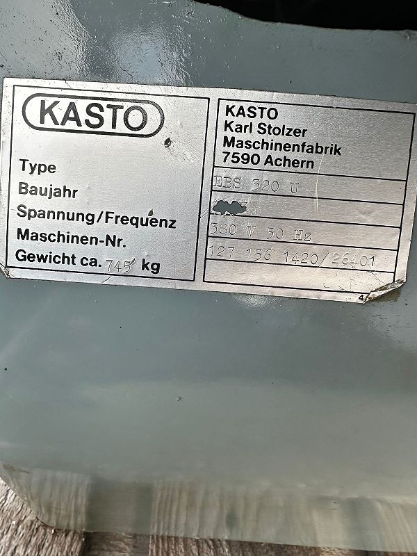 Sega Kasto modello EBS320 U come nuova in vendita - foto 2