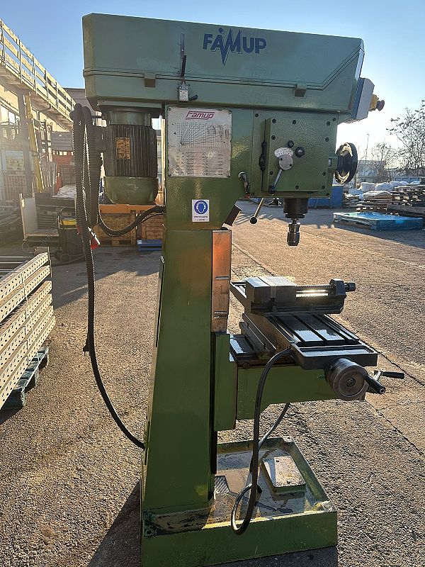 Trapano fresa Famup TCS PU DA con tavola a croce  in vendita - foto 5