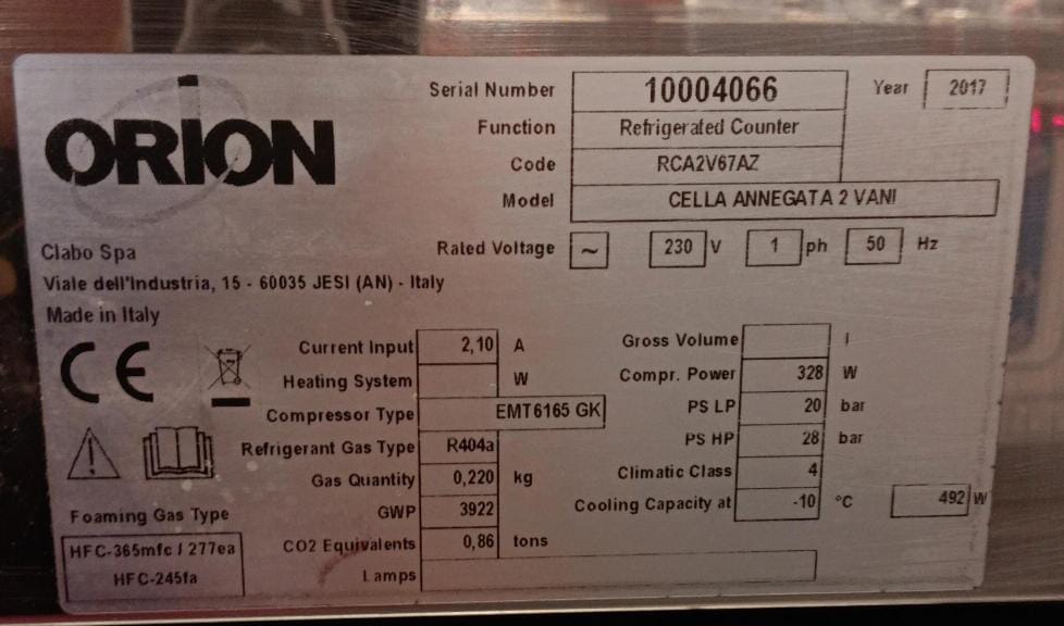 Vetrine refrigerate in vendita - foto 3