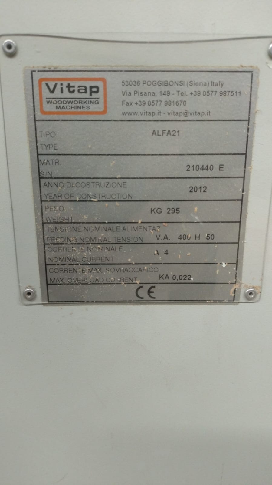  Vitap Alfa 21 macchina multialesatrice in vendita - foto 3
