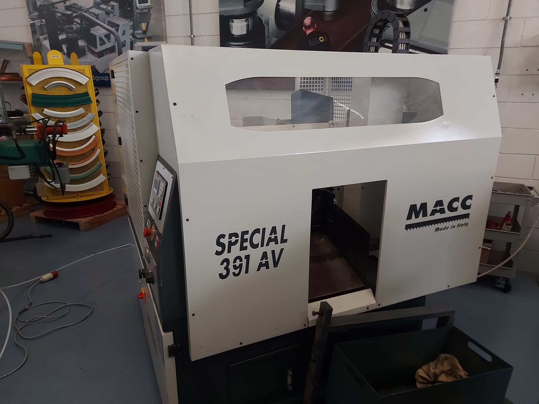 SEGATRICE AUTOMATICA MACC MOD. SPECIAL 391 AV in vendita - foto 4