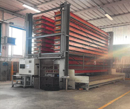 MAGAZZINO AUTOMATICO PER VERGHE E LAMIERATI in vendita - foto 2