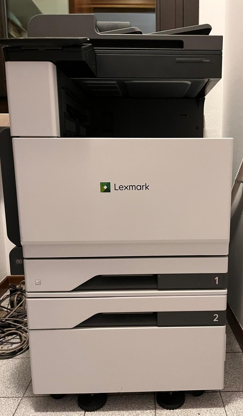 Stampante Laser Lexmark XC9325 A3 a colori multifunzion in vendita - foto 2
