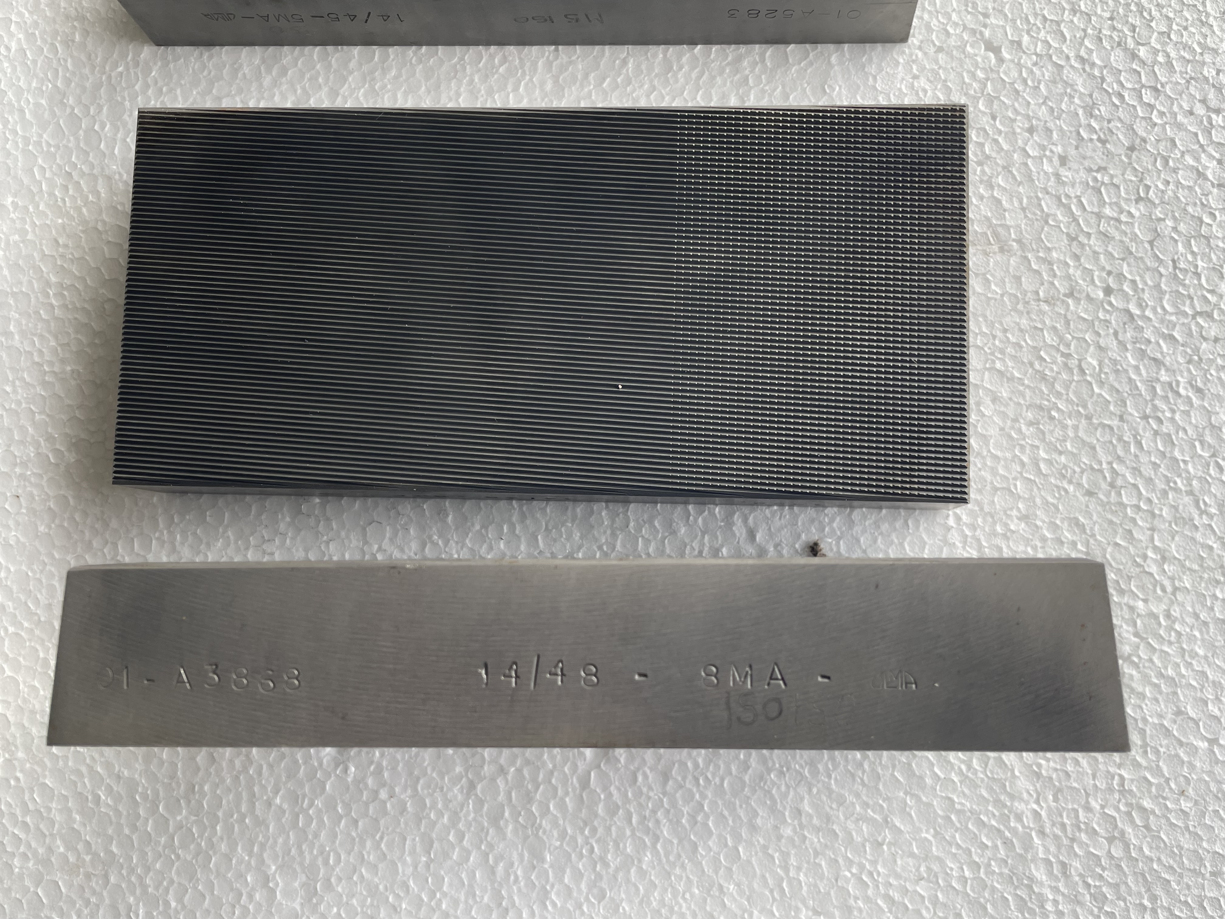 55 COPPIE PETTINI PIANI PER FILETTATURA / rullatura  in vendita - foto 7