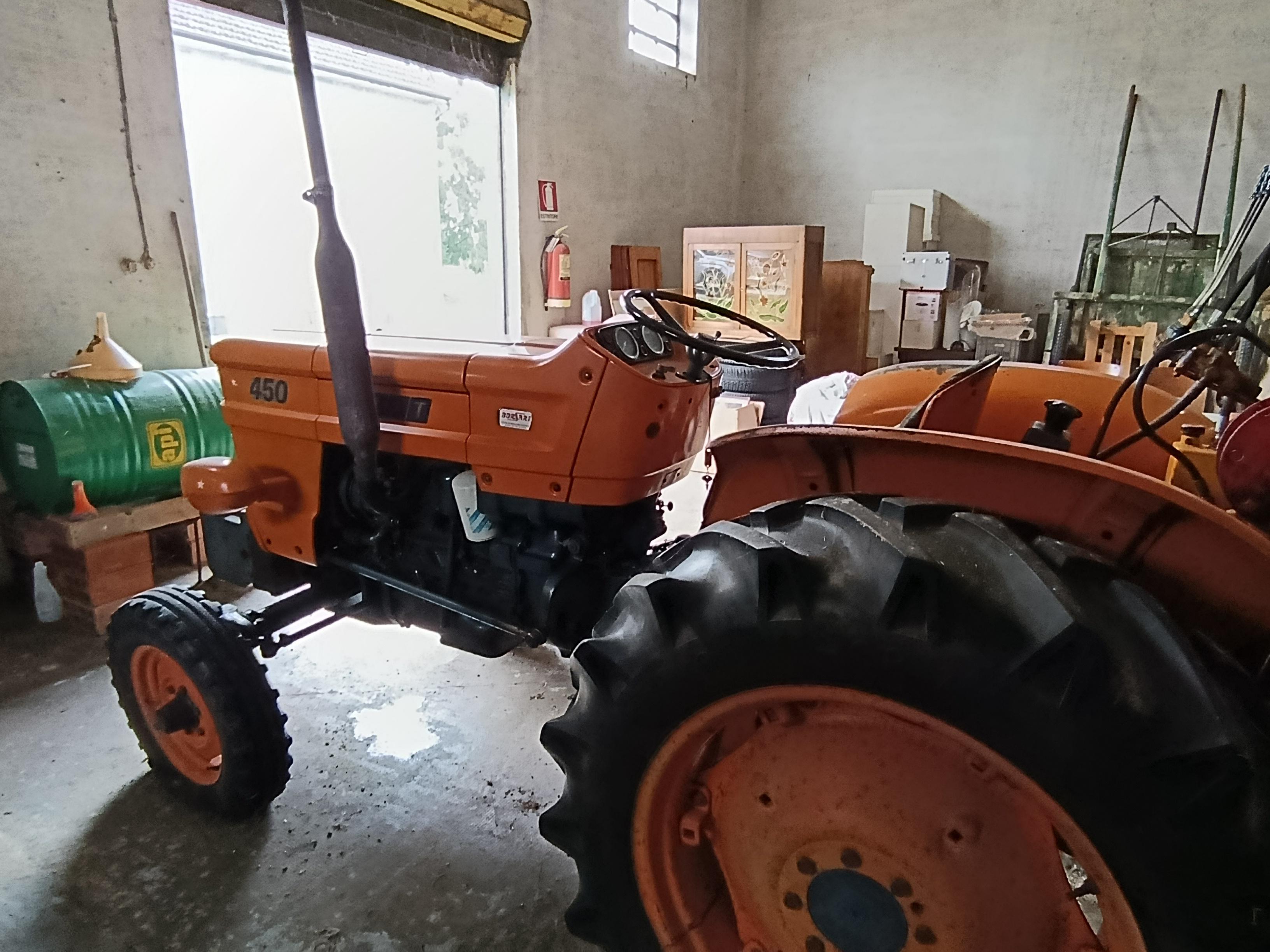 Trattore Fiat con muletto in vendita - foto 6