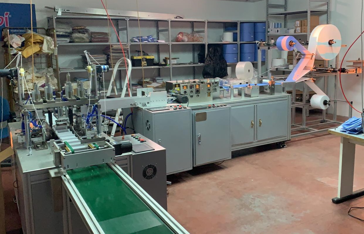 Macchina produzione automatica mascherine in vendita - foto 1