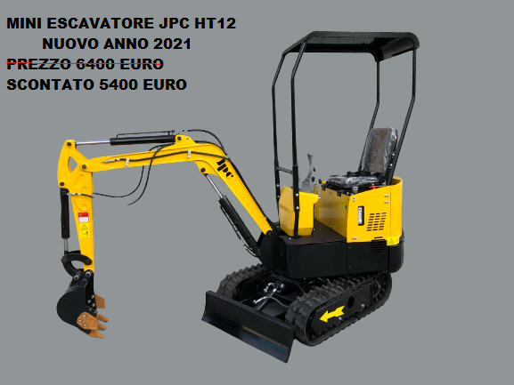Mini escavatore JPC HT12 in vendita - foto 1