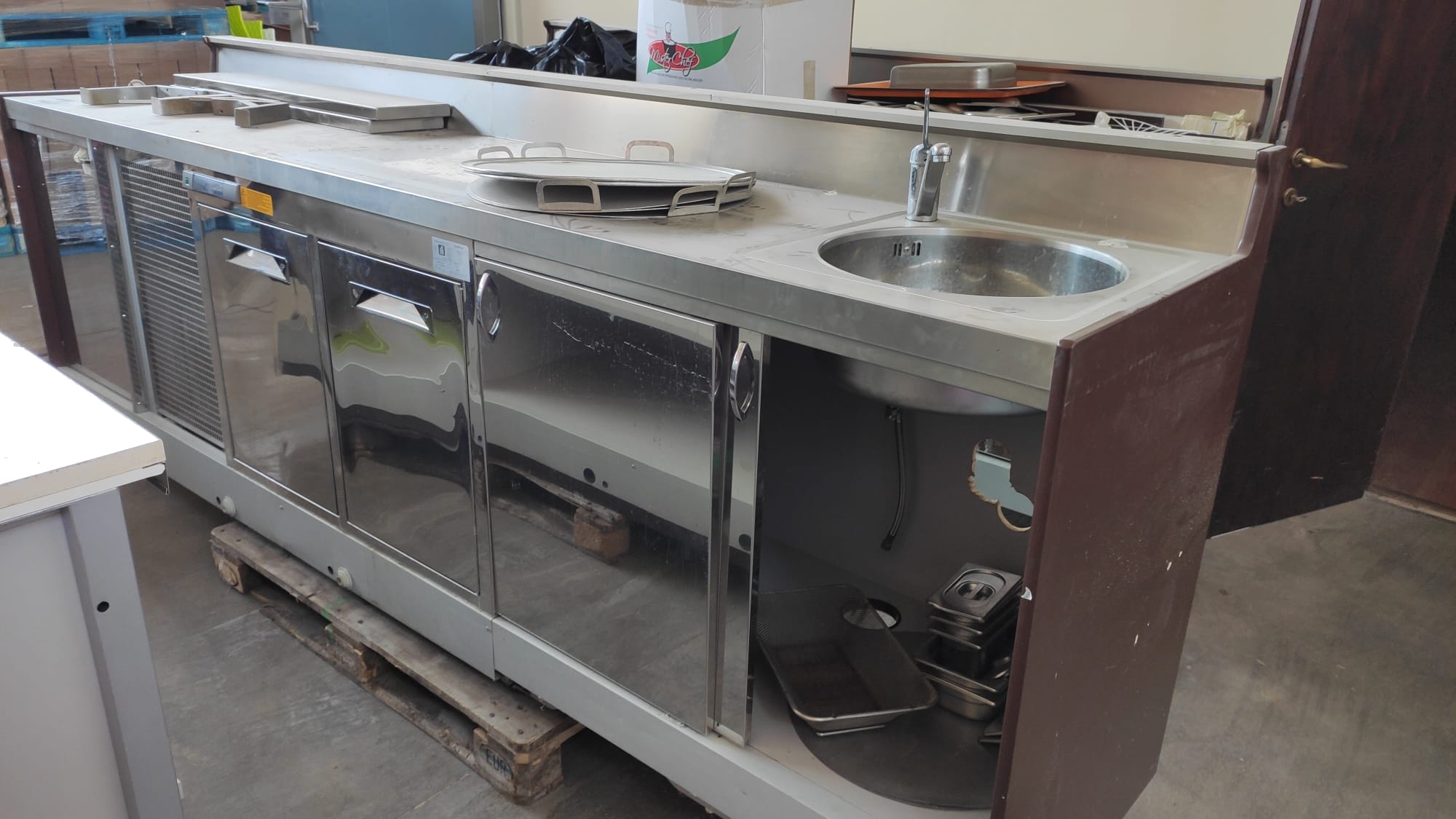 Banco IFI refrigerato con lavello in vendita - foto 3