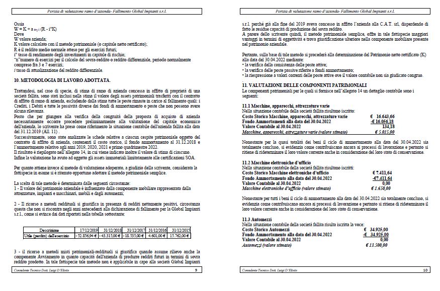 Cessione ramo d'azienda fall. 18/2020 Trib. Arezzo in vendita - foto 14