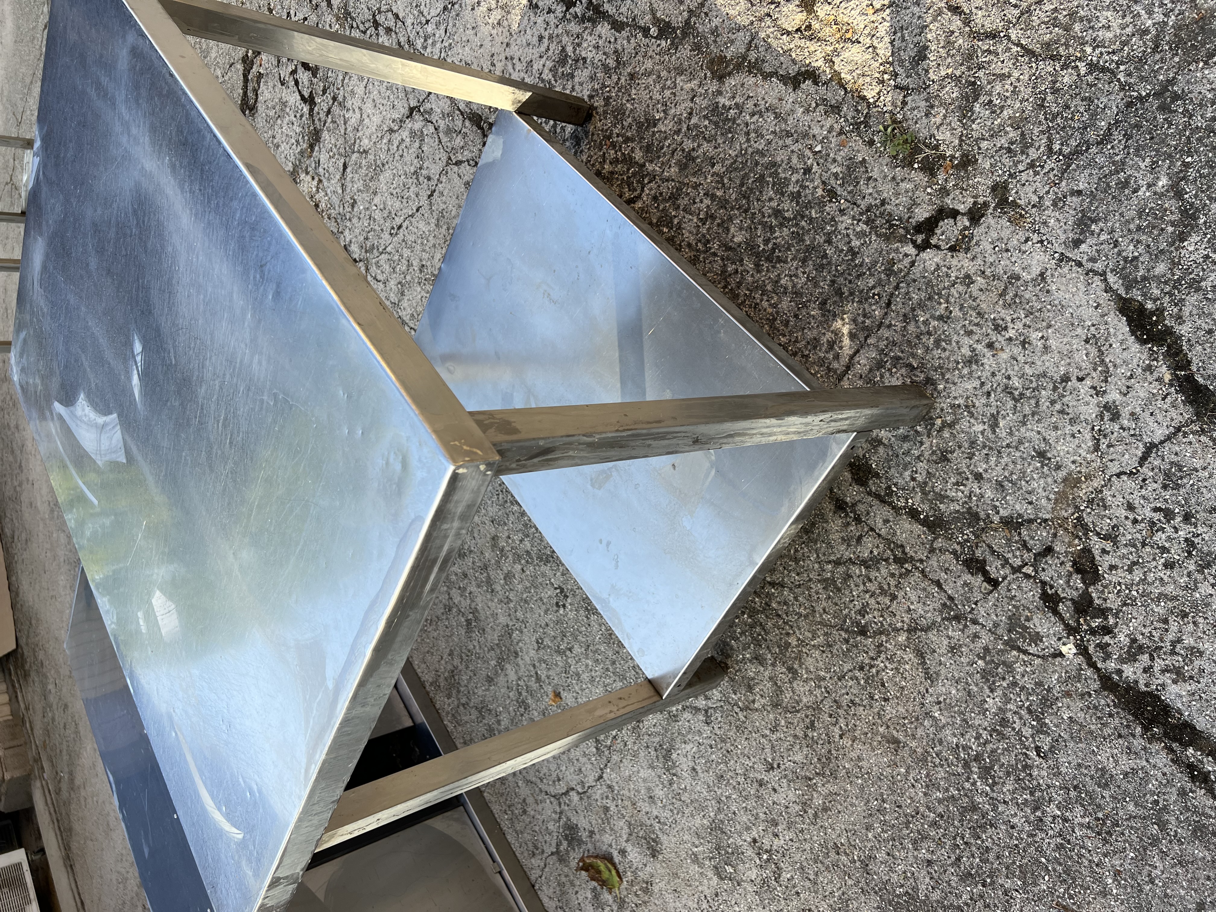 TAVOLI ACCIAIO INOX VARIE MISURE  in vendita - foto 2