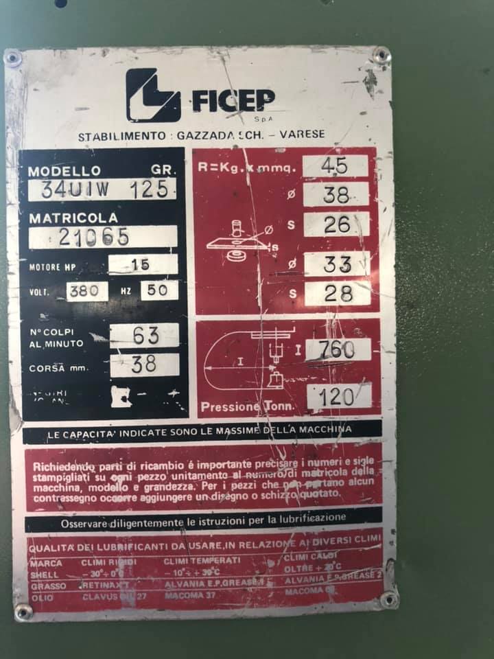 FICEP GR 125 in vendita - foto 2