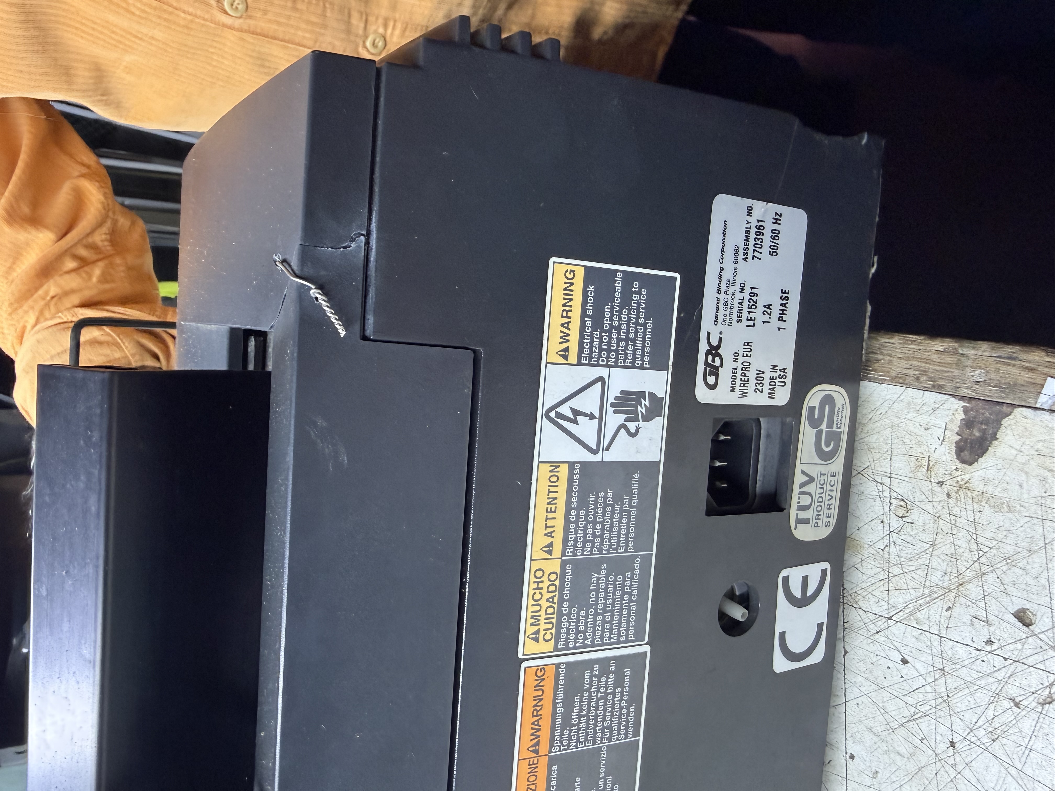 VENDO Rilegatrici professionali GBC WirePRO1000 in vendita - foto 3