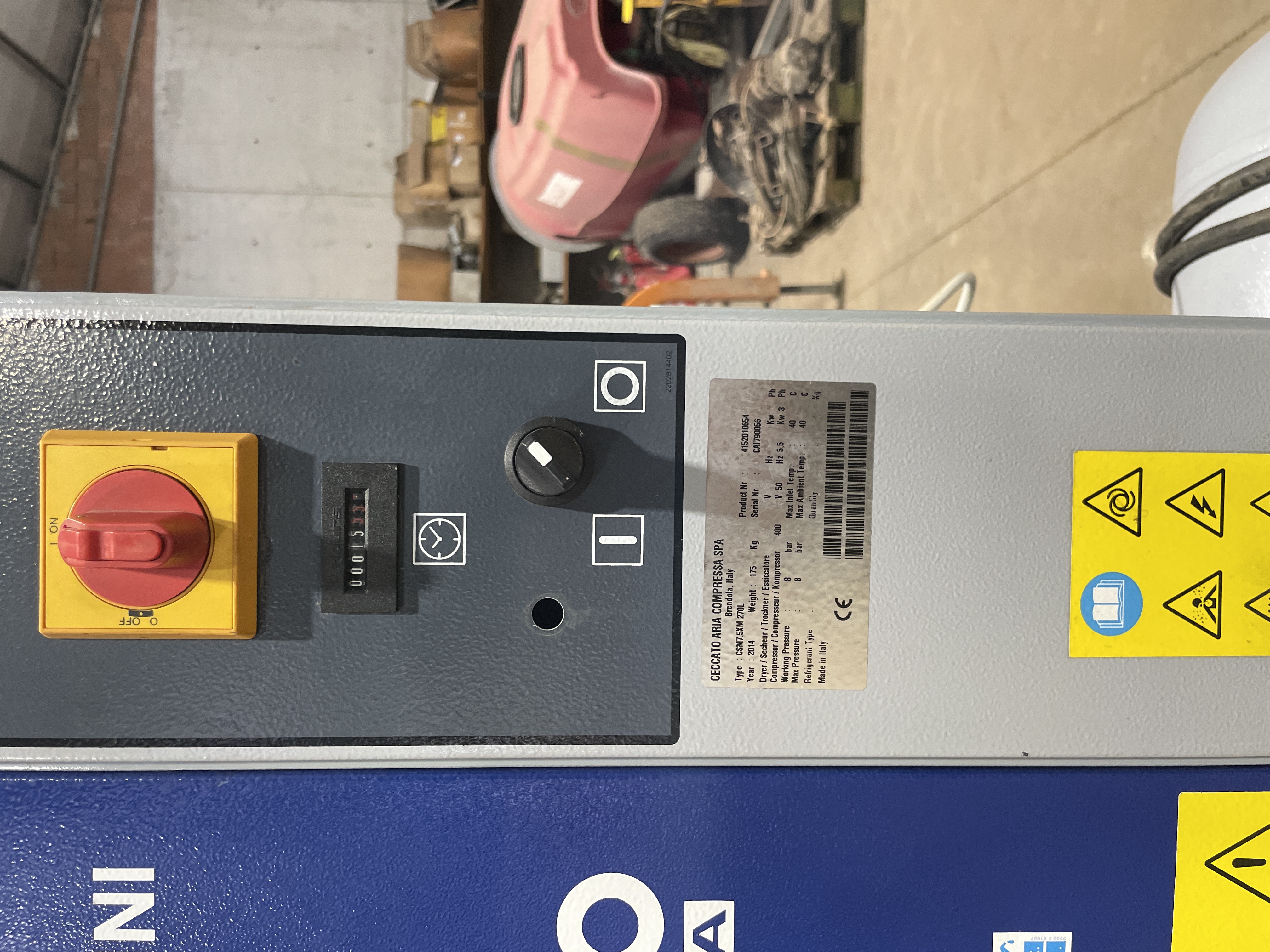 Ceccato CSM 7,5 mini del 2014 ore di lavorate 15. in vendita - foto 7