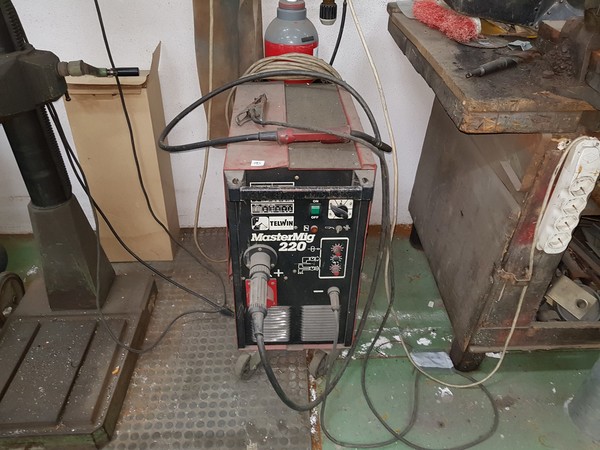 Saldatrice a filo continuo Mastermig 220 Telwin in vendita - foto 2