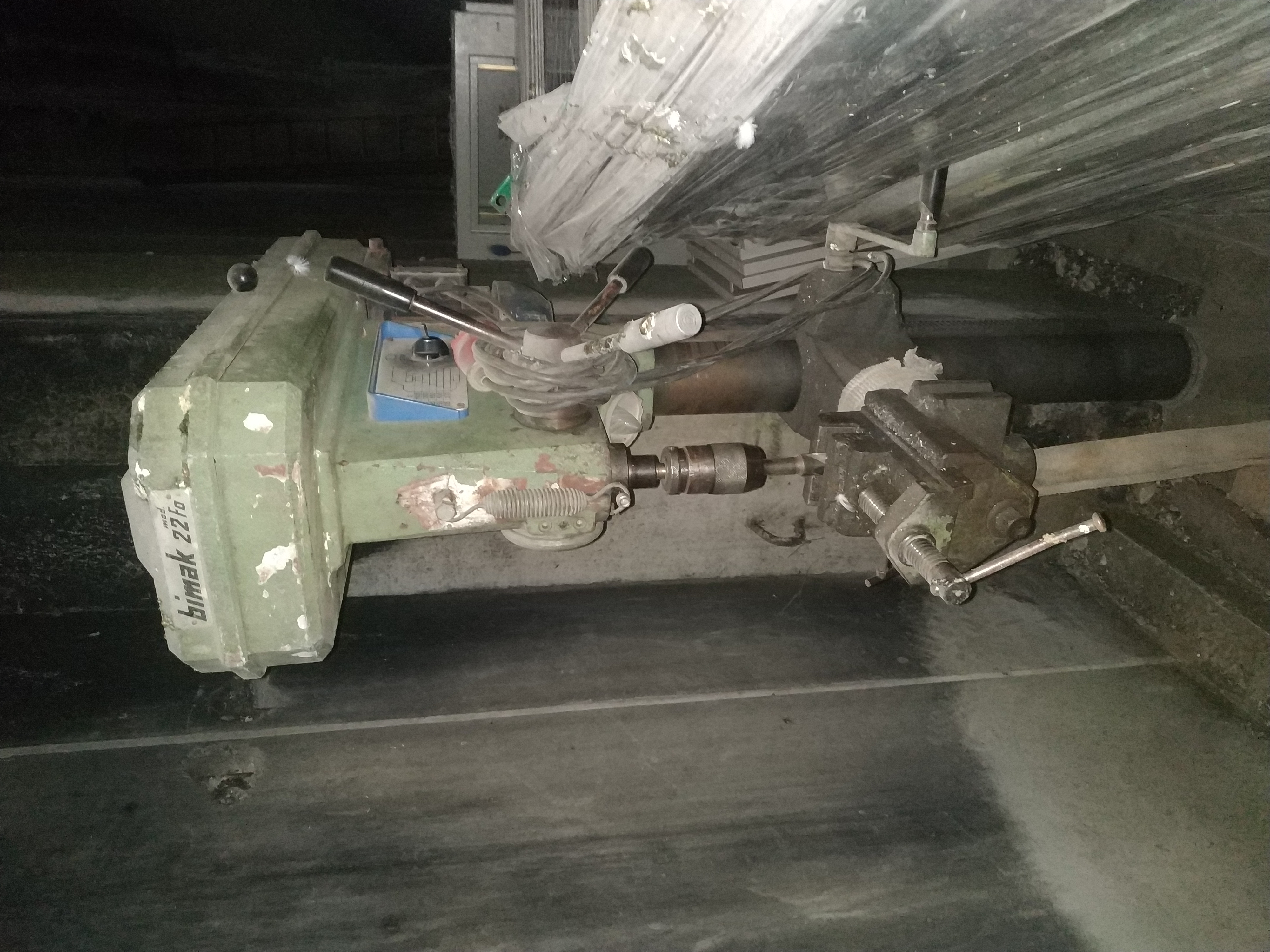 TRAPANO A COLONNA BIMAK MOD. 22FO - USATO in vendita - foto 3