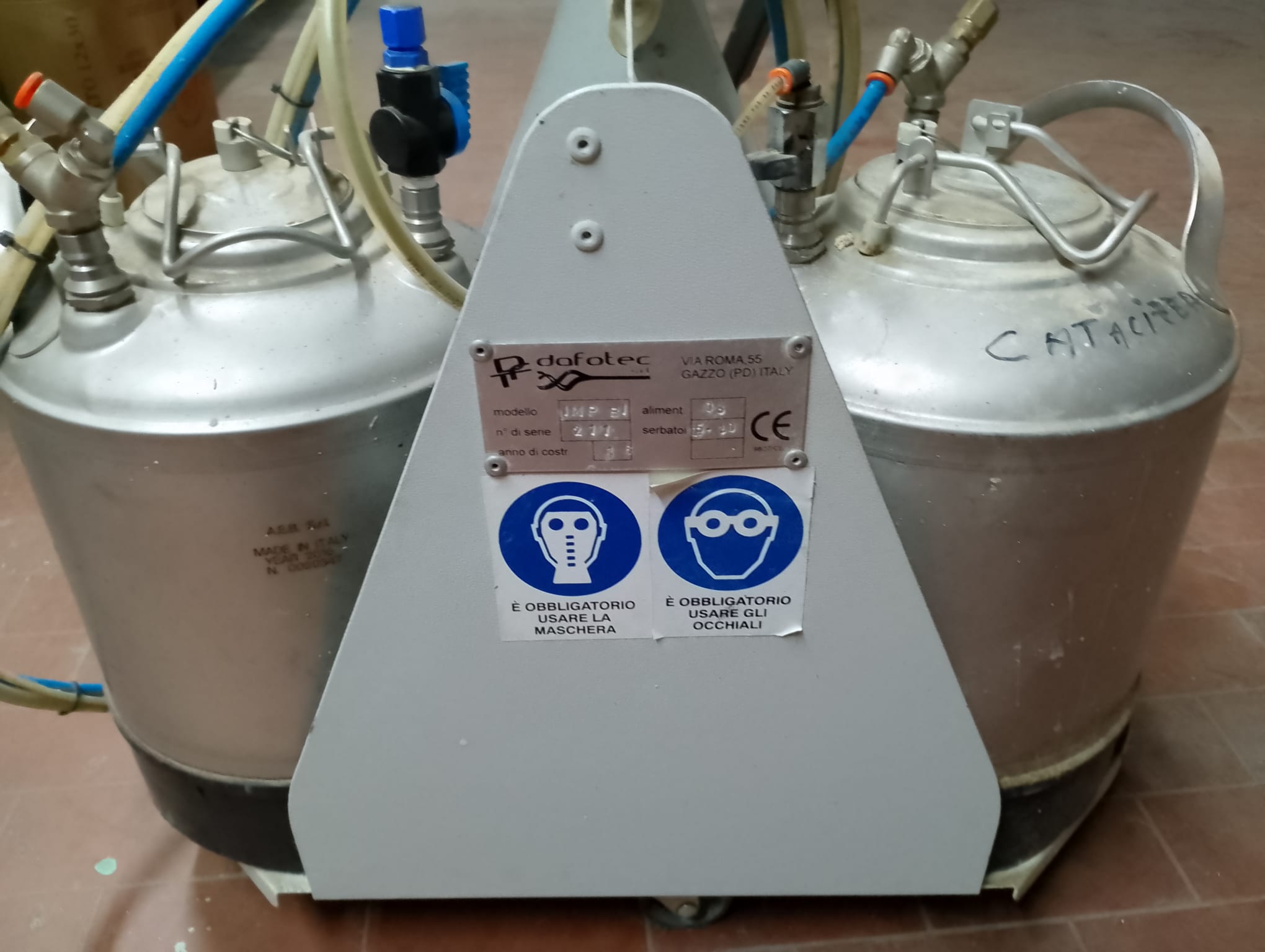 Impianto spruzzatura collante bicomponente Dafotec in vendita - foto 1