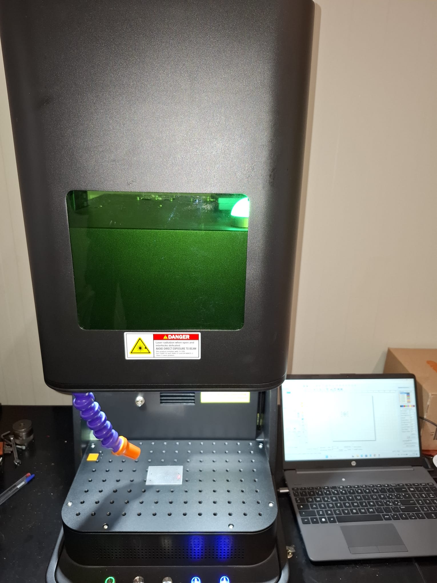 Marcatore laser fibra classe 1 in vendita - foto 4