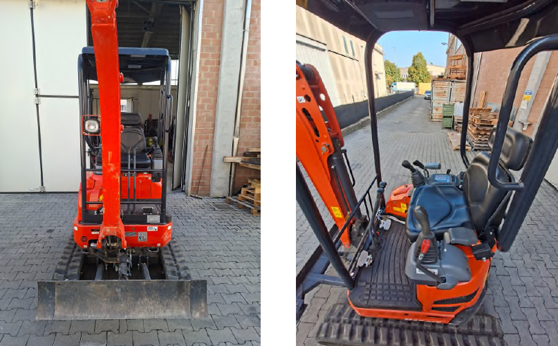 MINIESCAVATORE KUBOTA U17-3α in vendita - foto 4