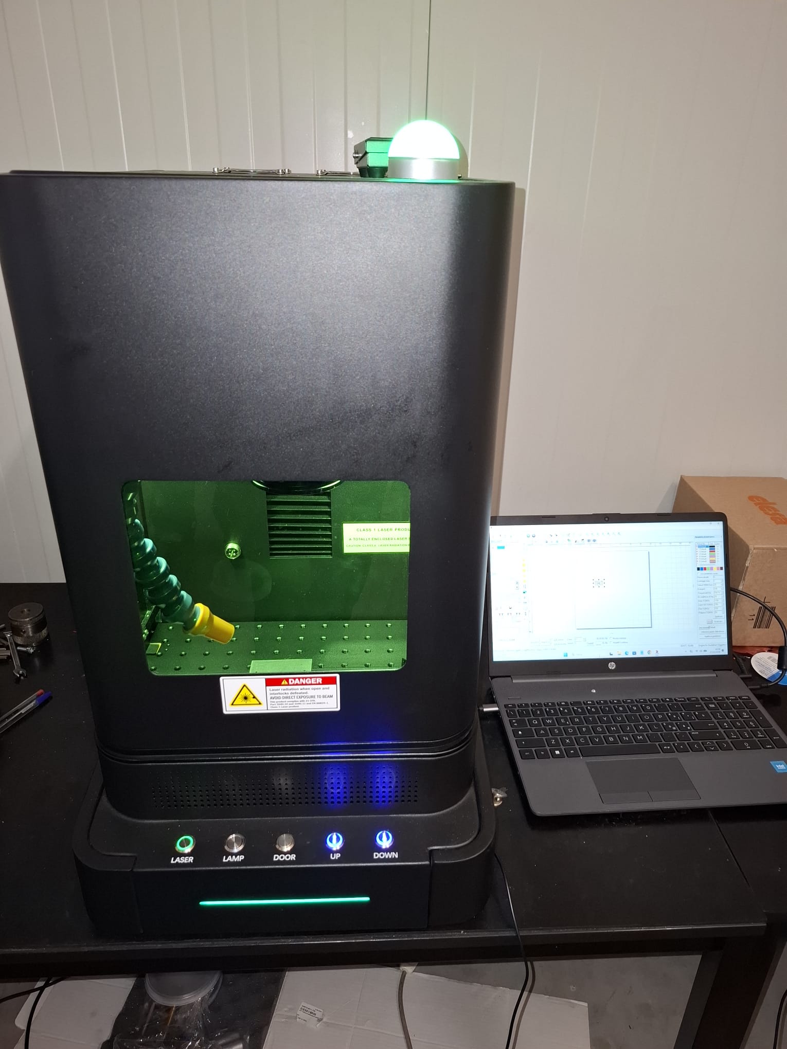 Marcatore laser fibra classe 1 in vendita - foto 5