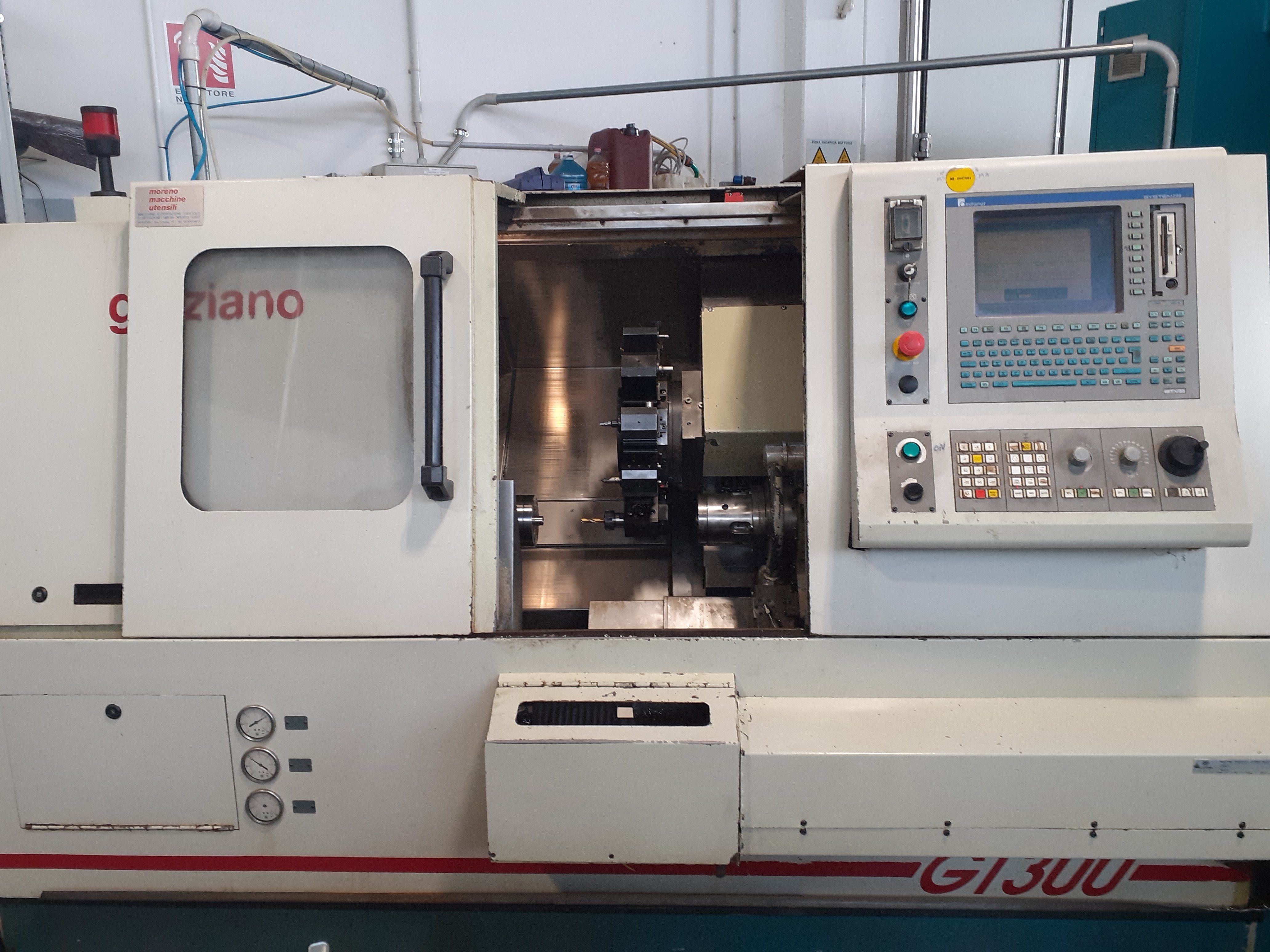 TORNIO GRAZIANO GT 300 CON CONTROMANDRINO in vendita - foto 1