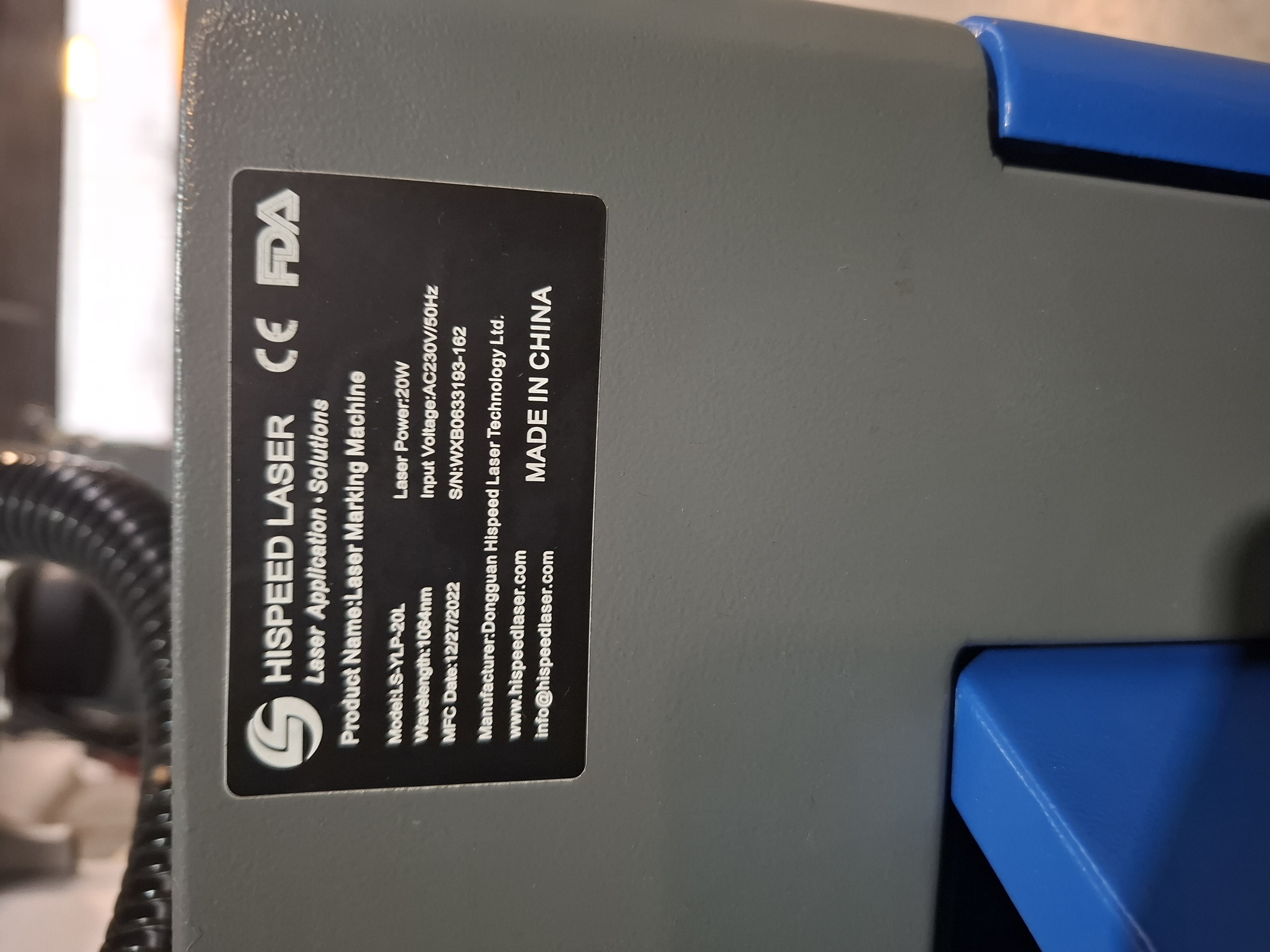 LASER DI MARCATURA HISPEED LASER 20W in vendita - foto 4