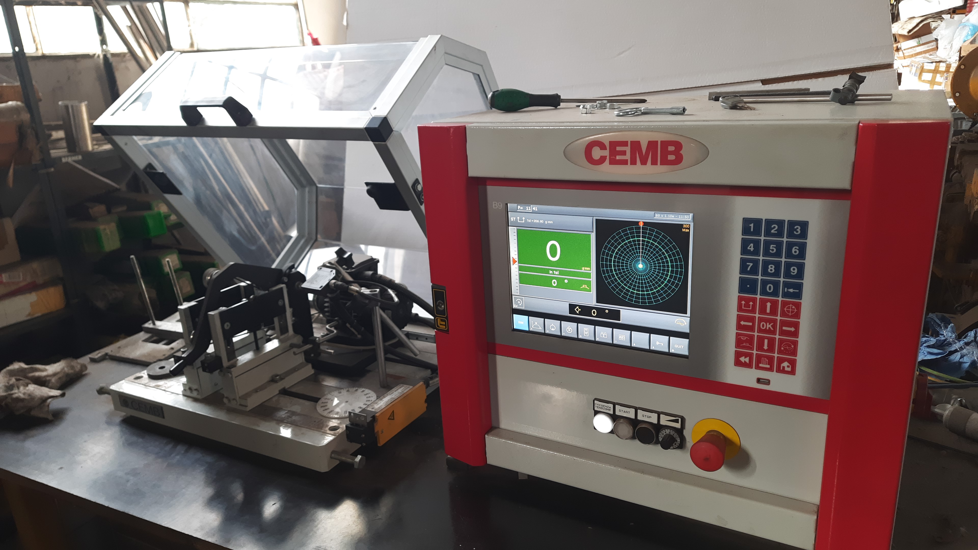 Equilibratrice per turbocompressori  in vendita - foto 1