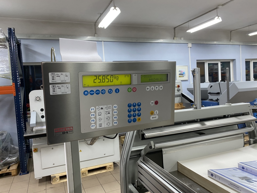 Paper jogger with weighing system Baumann BSB 3L pro in vendita - foto 9