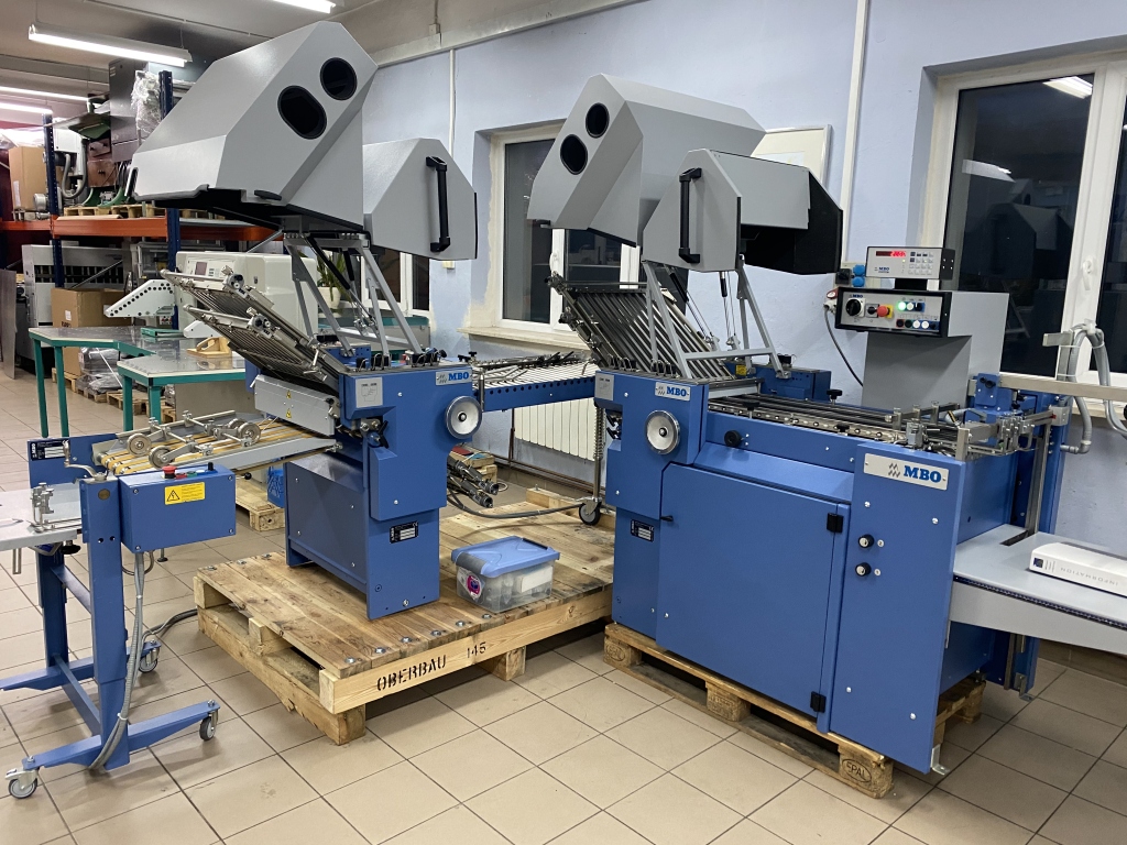 Folding machine MBO T530 / 4-F + cross + delivery in vendita - foto 7