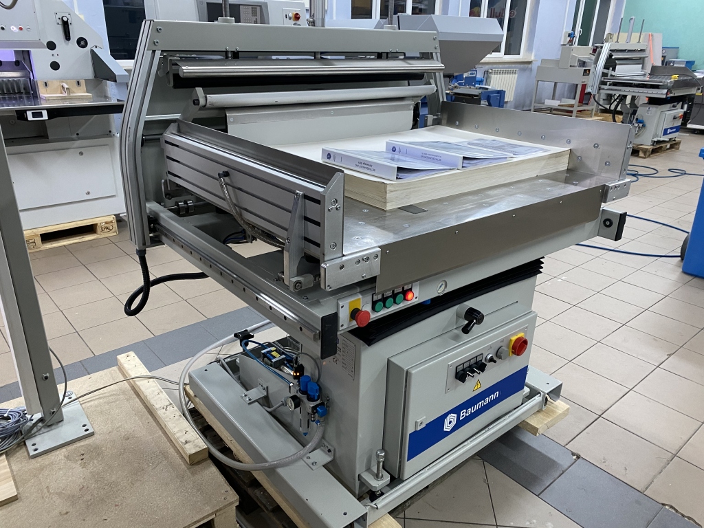 Paper jogger with weighing system Baumann BSB 3L pro in vendita - foto 8