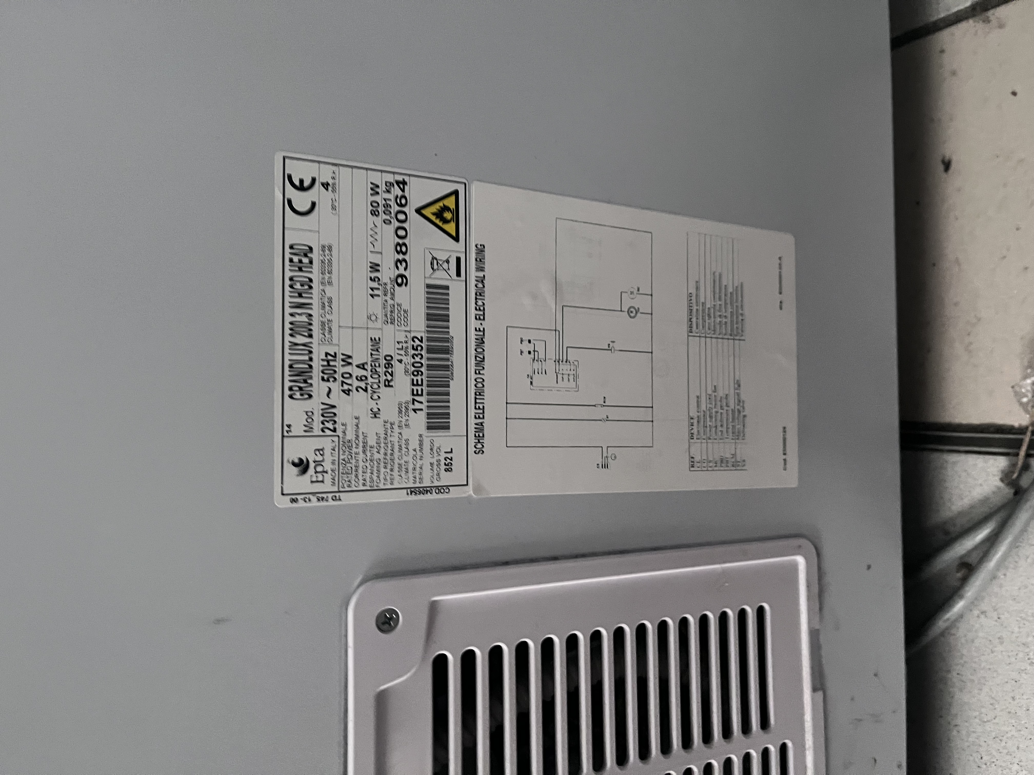Vasca Frigo Iape GRANDLUX 200.3 N HGD HEAD – NUOVA in vendita - foto 4