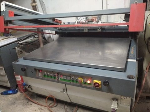 MACCHINA SERIGRAFICA SEMITAUTOMATICA CON LEVAFOGLI in vendita - foto 3