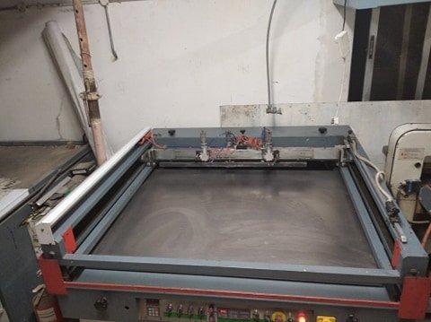 MACCHINA SERIGRAFICA SEMITAUTOMATICA CON LEVAFOGLI in vendita - foto 4